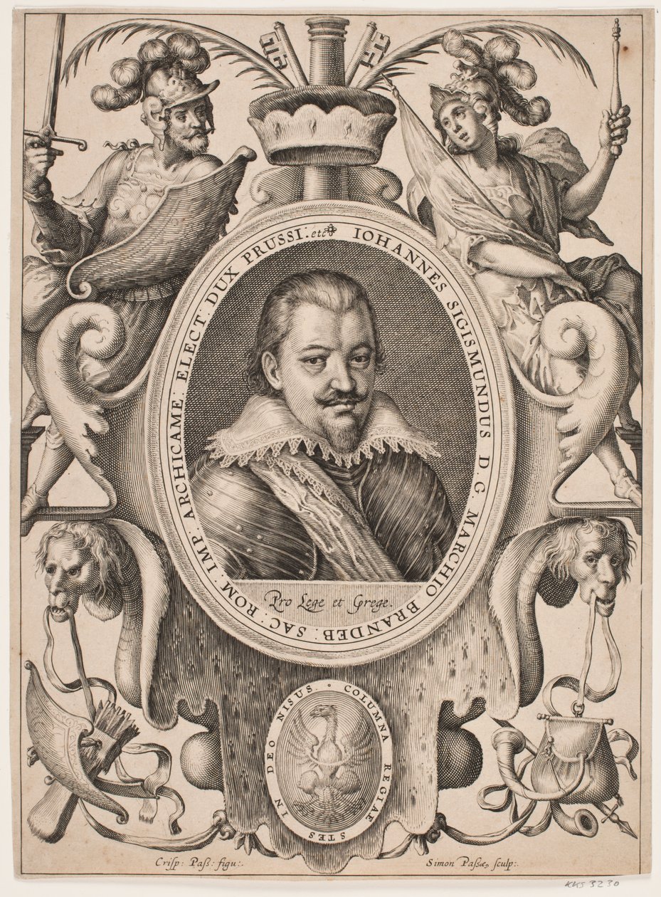 Keurvorst Johan Sigismund van Brandenburg door Simon de Pas
