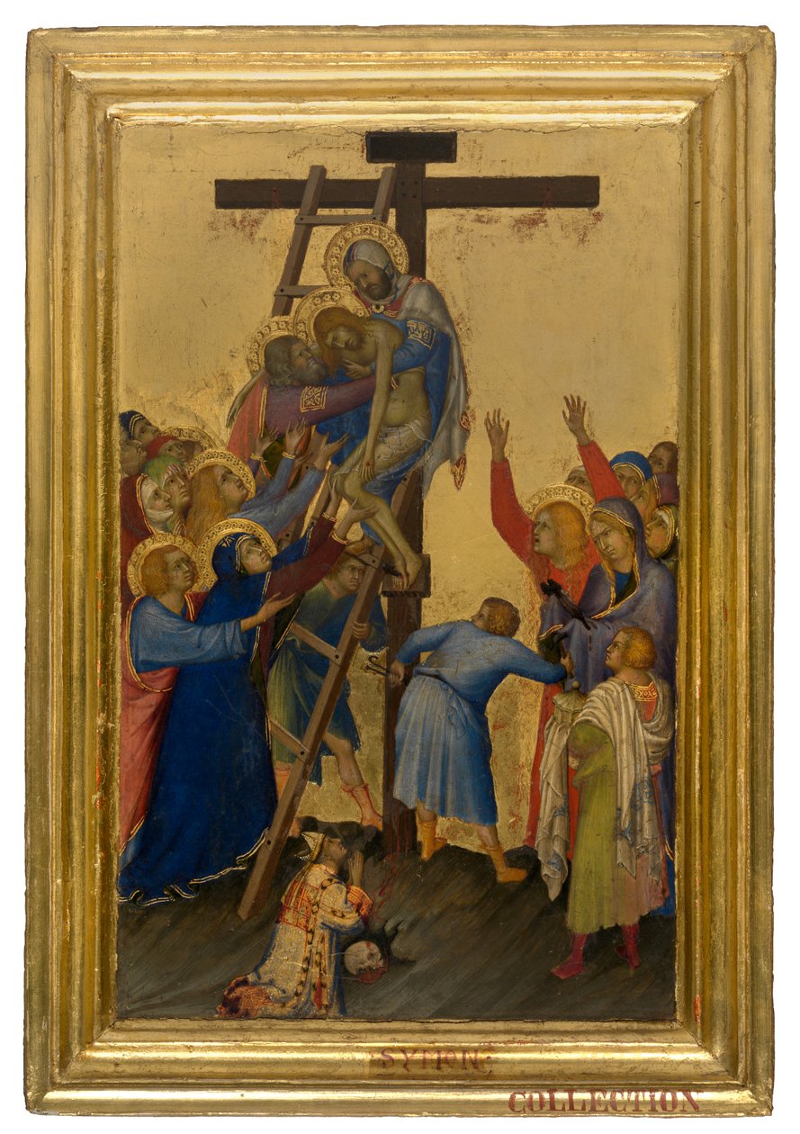 Afdaling van het Kruis door Simone Martini
