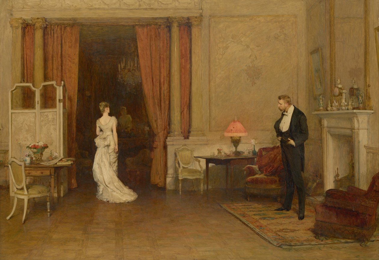 De eerste wolk door William Quiller Orchardson