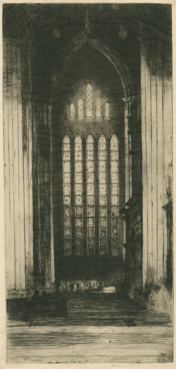 De vijf zusters, York Minster door Sir David Young Cameron