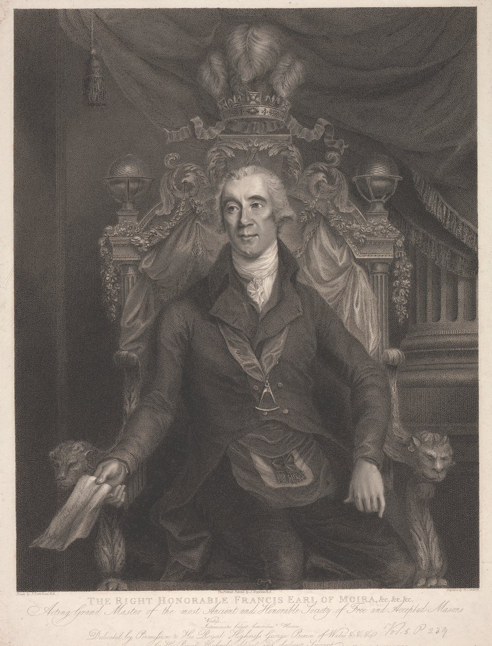 Francis Rawdon-Hastings, 1e Markies van Hastings door Sir Edwin Henry Landseer
