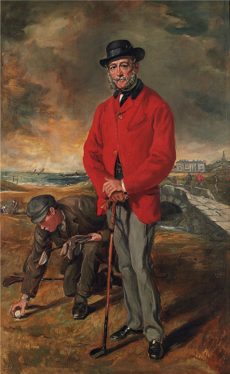Portret van John Whyte-Melville, van Bennochy en Strathkinness 1797-1883 door Sir Francis Grant