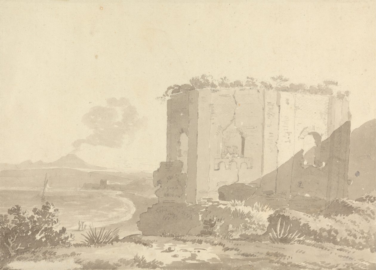 Tempel van Venus maandag 18 maart 1782 door Sir George Howland Beaumont seventh Baronet