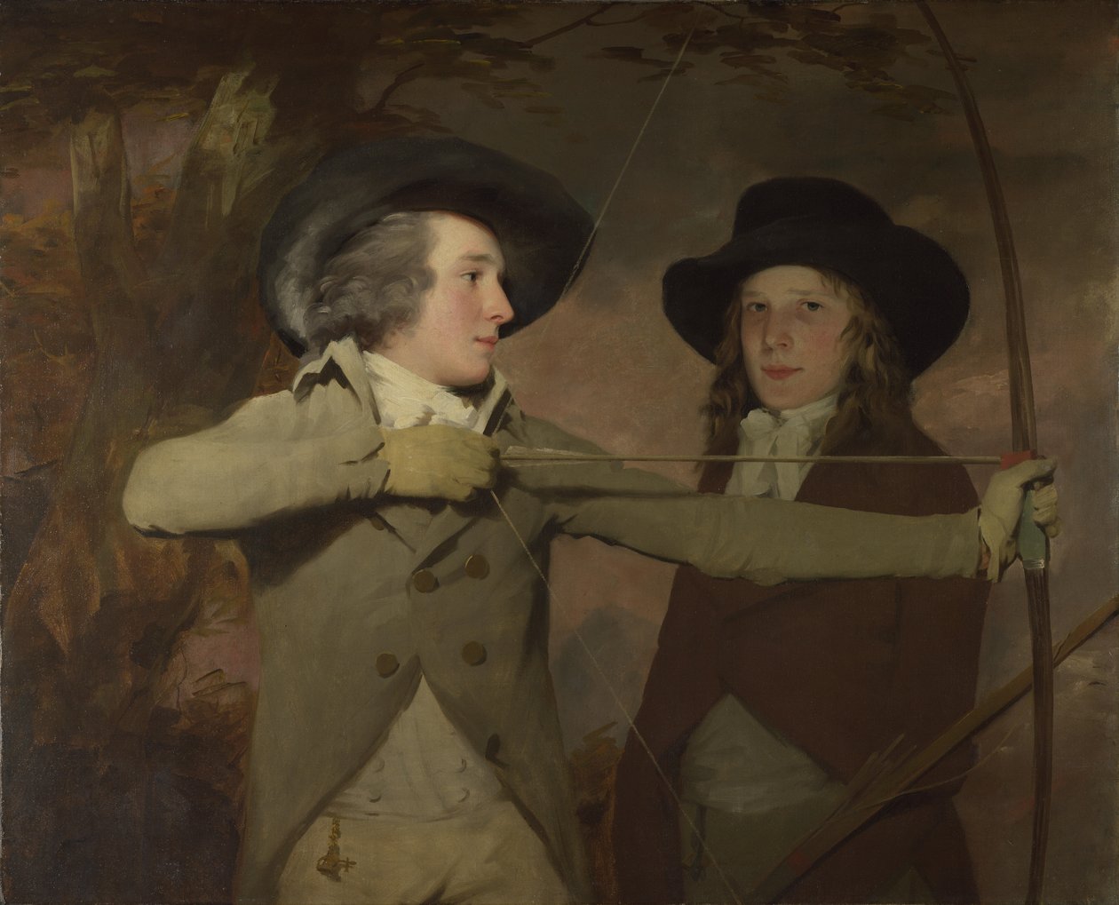 Robert Ferguson van Raith en Luitenant-Generaal Sir Ronald Ferguson De Boogschutters, ca. 1789 door Sir Henry Raeburn