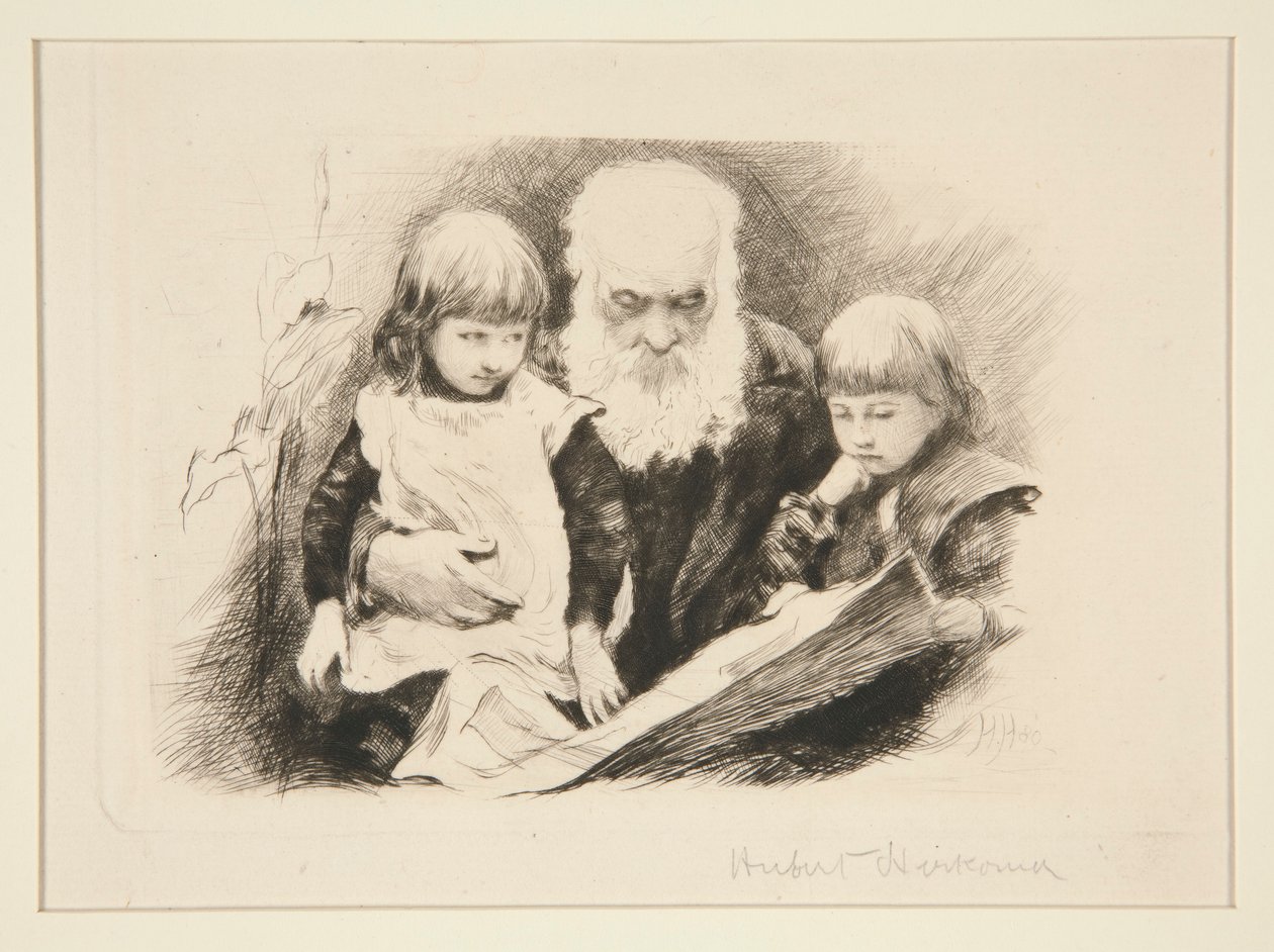 Herkomer door Sir Hubert von Herkomer