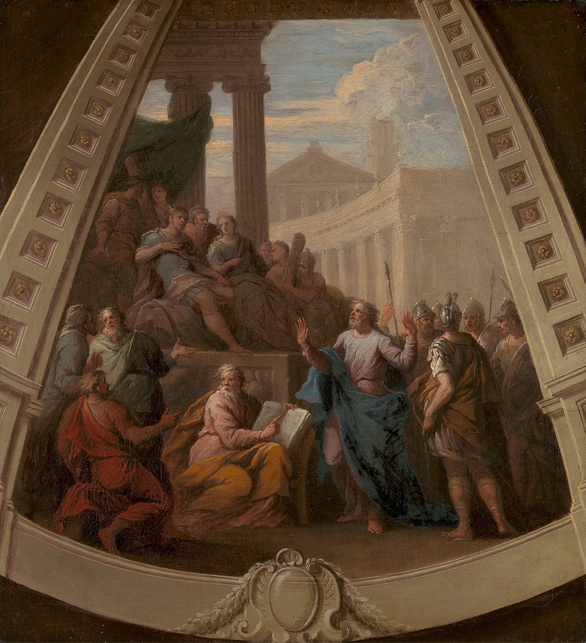 St. Paulus voor Agrippa door Sir James Thornhill