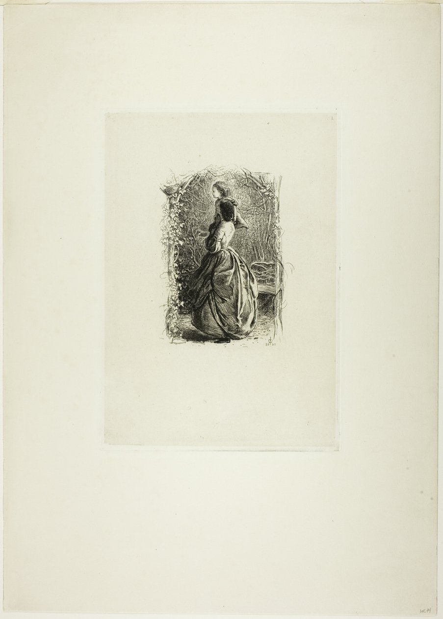 Fijne lente door Sir John Everett Millais