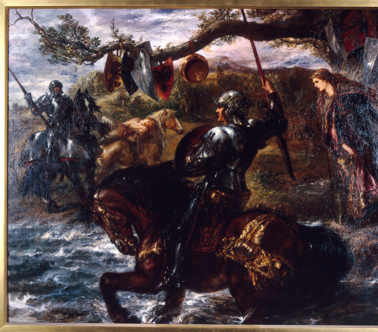 Lancelot du Lac, 1886 door Sir John Gilbert