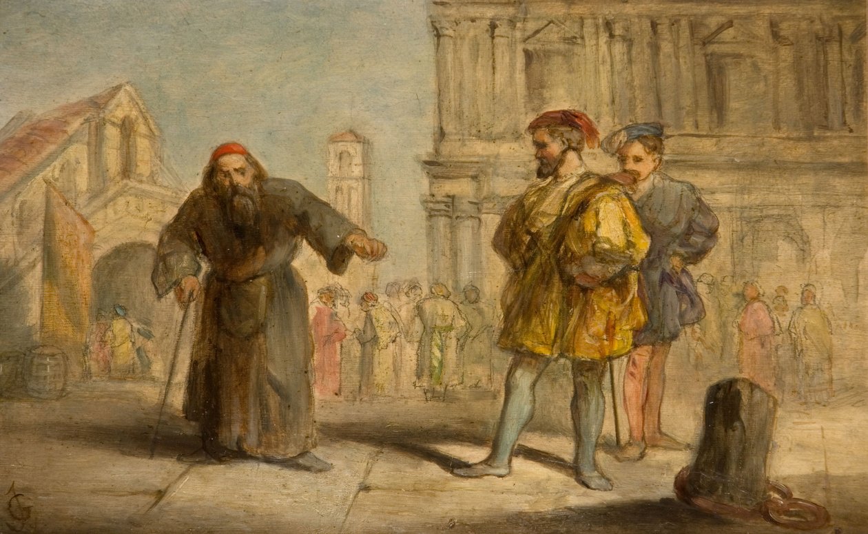 Scène uit Shakespeare