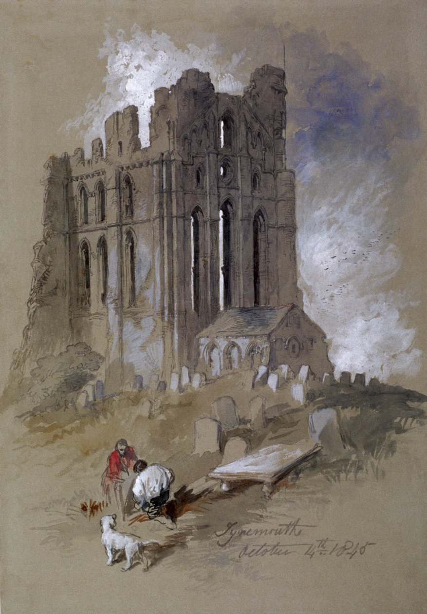 Tynemouth, 1845, Tyne & Wear door Sir John Gilbert