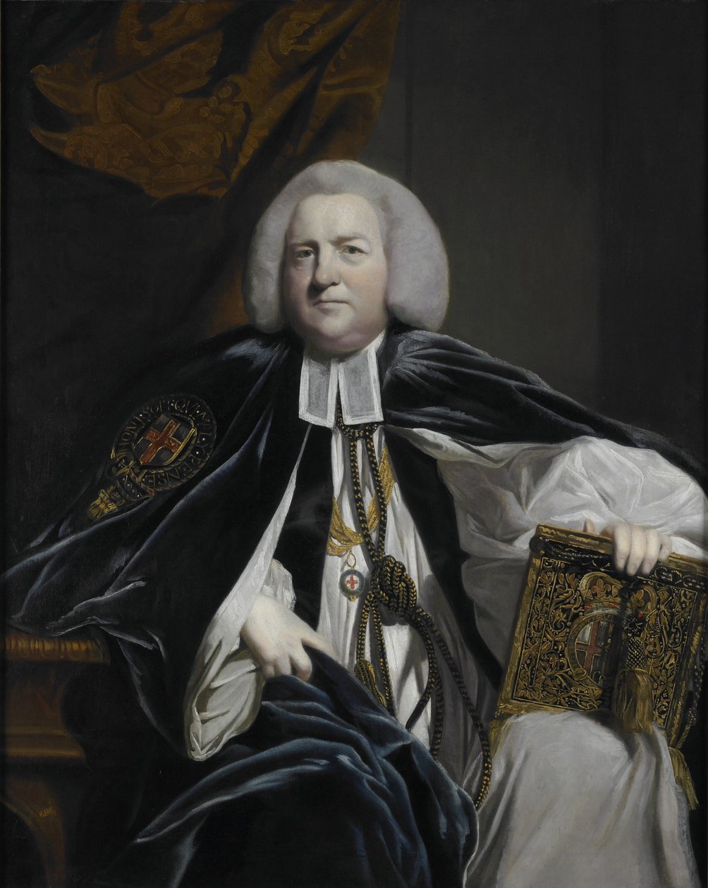 Robert Hay Drummond, D.D. aartsbisschop van York en kanselier van de Orde van de Kousenband door Sir Joshua Reynolds