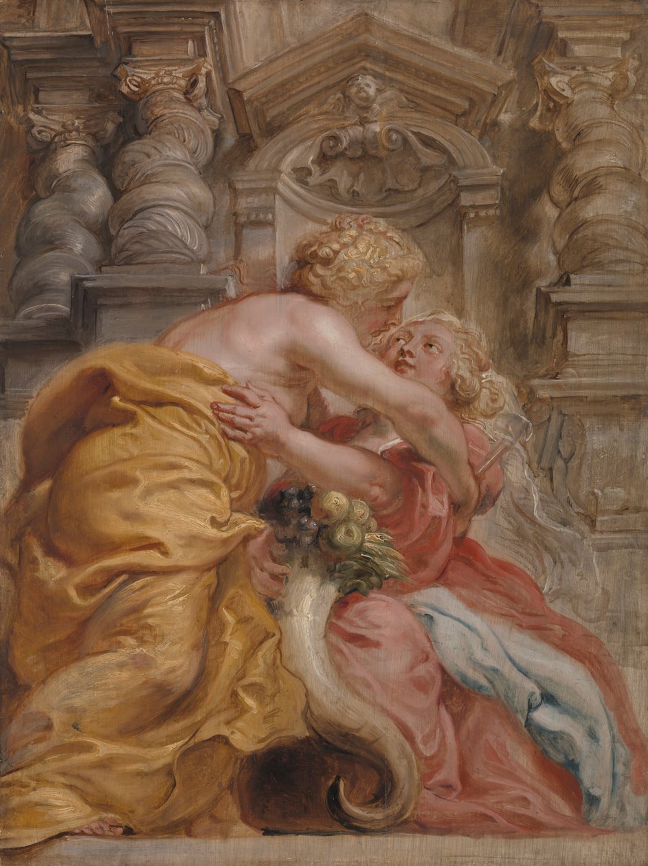 Vrede Omhelst Overvloed door Sir Peter Paul Rubens