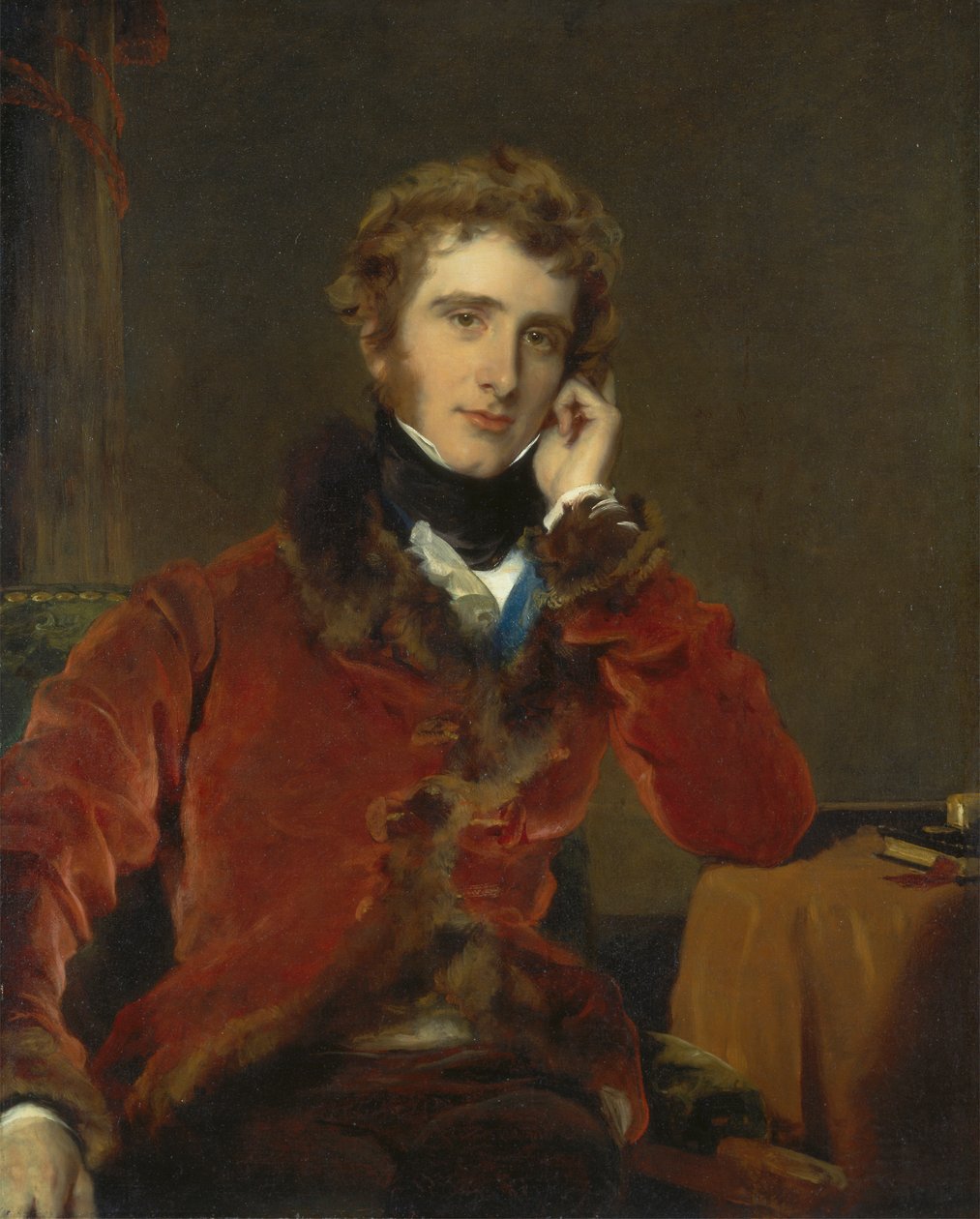 George James Welbore Agar-Ellis, later eerste Baron Dover door Sir Thomas Lawrence