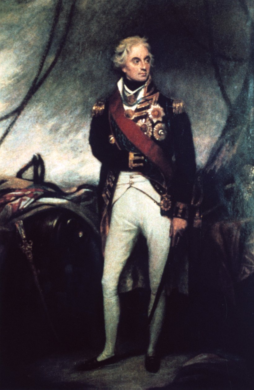 Lord Nelson door Sir William Beechey