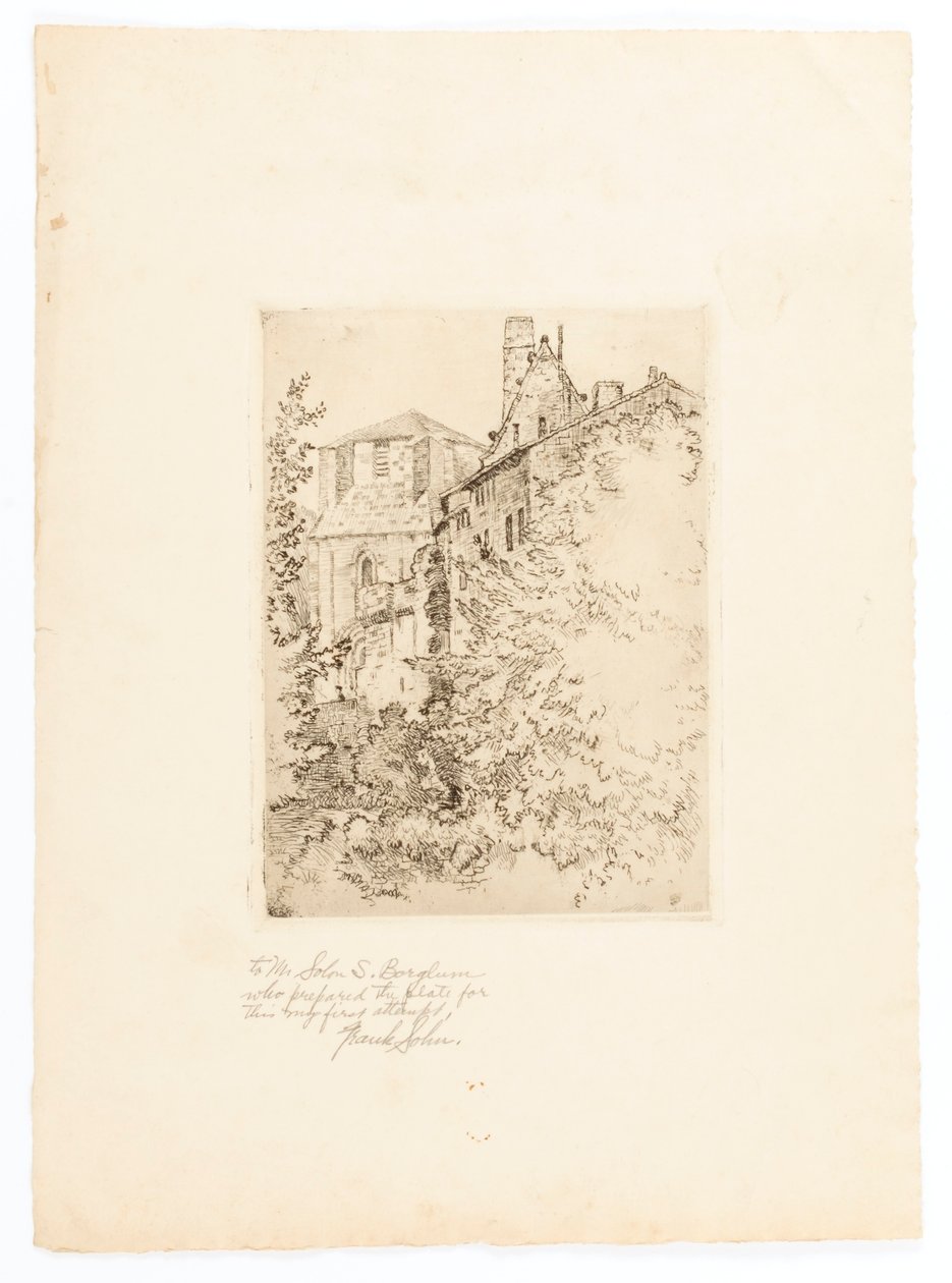 Zonder titel door Solon H. Borglum