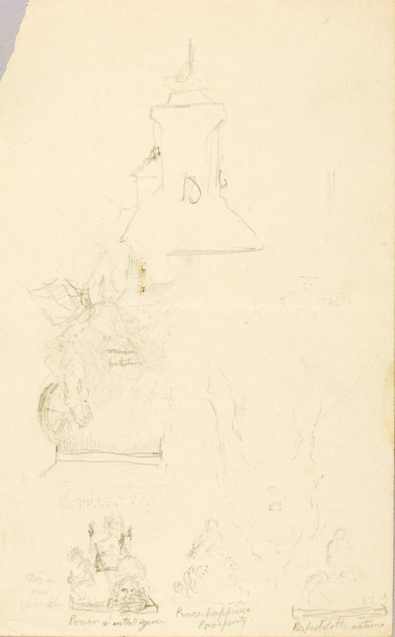 Zonder titel door Solon H. Borglum