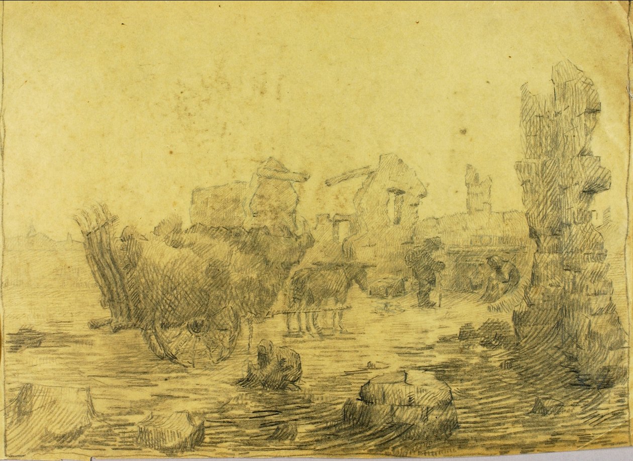 Zonder titel door Solon H. Borglum