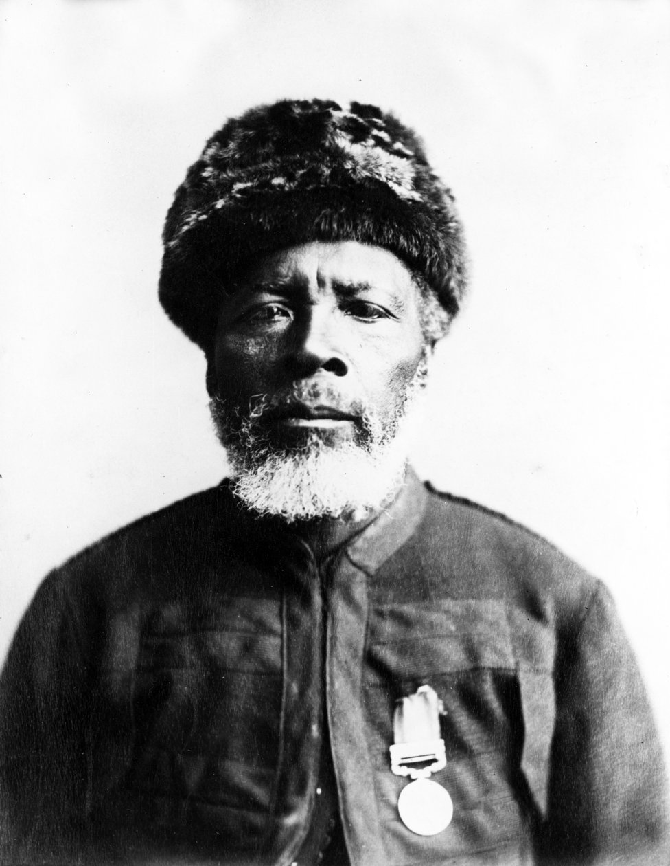 Hoofd Inchangi, ca. 1895 door South African Photographer