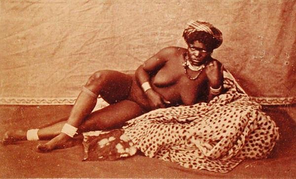 Een Cleopatra Zulu, ca. 1880 door South African School