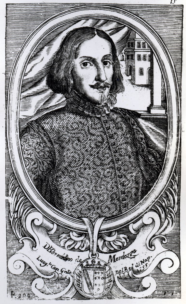 Bernardino de Mendoza, 1595 door Spanish School