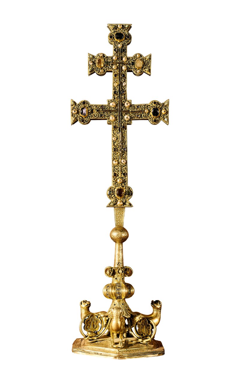 "Cignum crucis" Kruis van de Tempeliersorde van Ponferrada (Spanje) door Spanish School