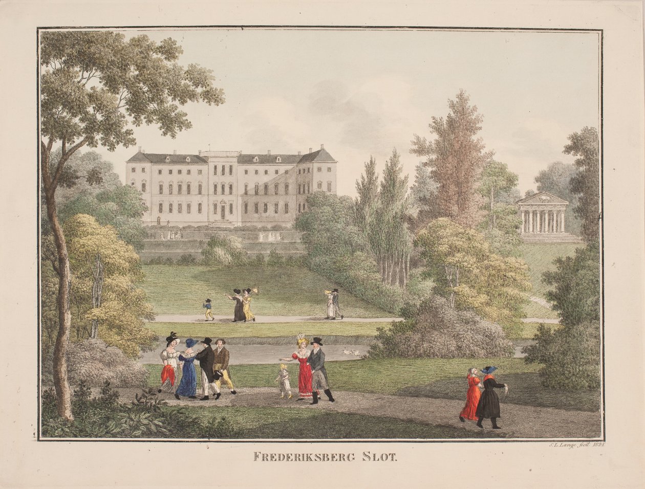 Slot Frederiksberg door Søren L. Lange