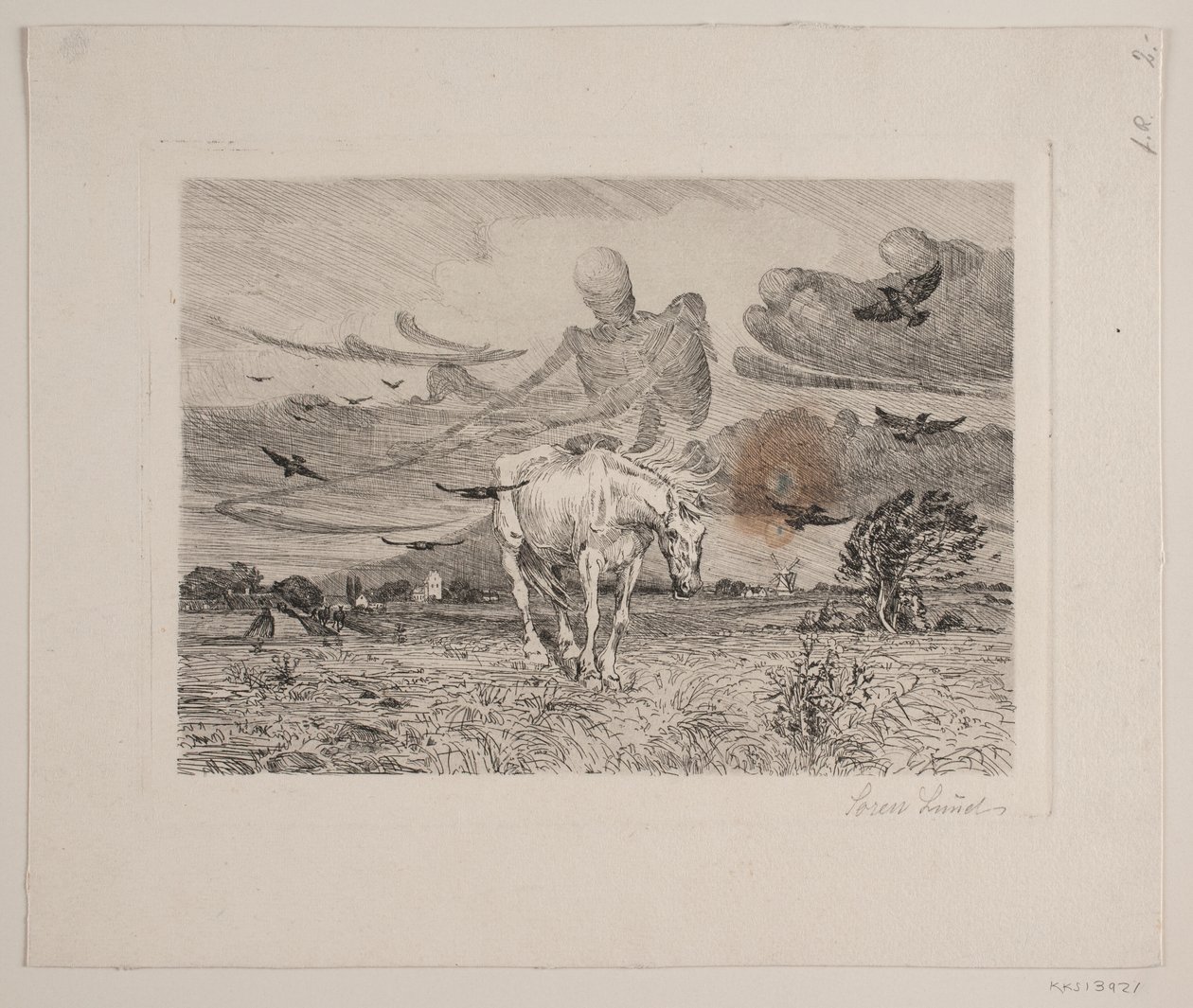 Het oude paard en de dood door Søren Lund