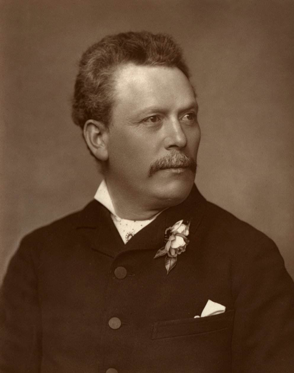 Lionel Brough, Britse acteur, 1884 door St James