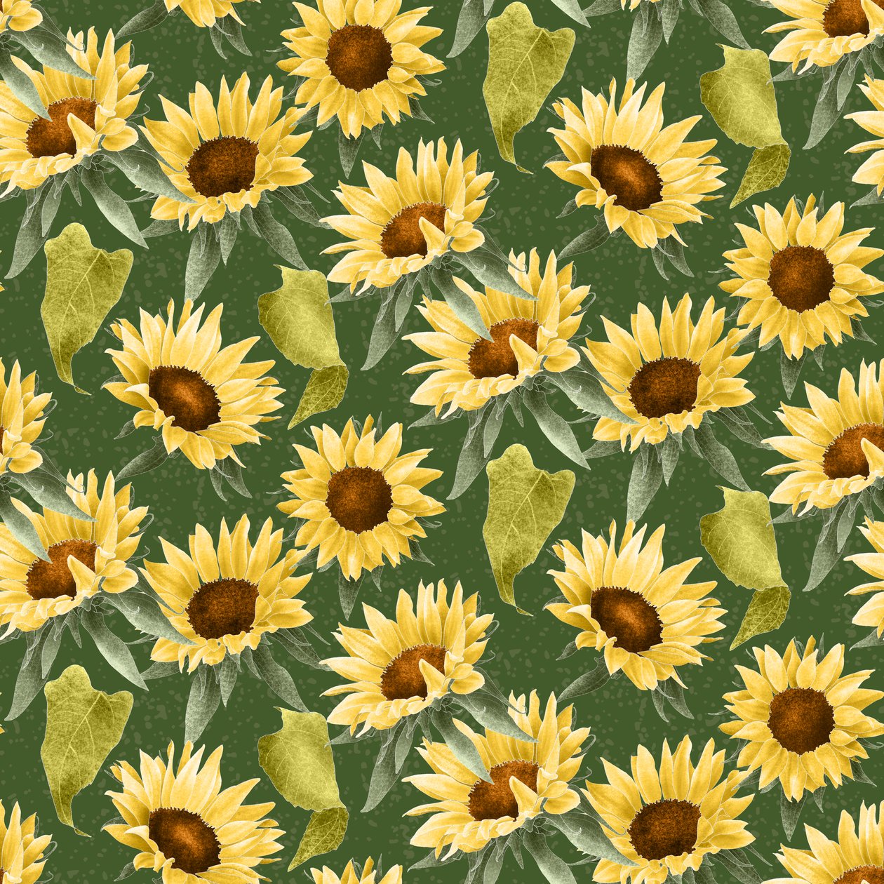 Zonnebloemen patroon door Stacy Hsu