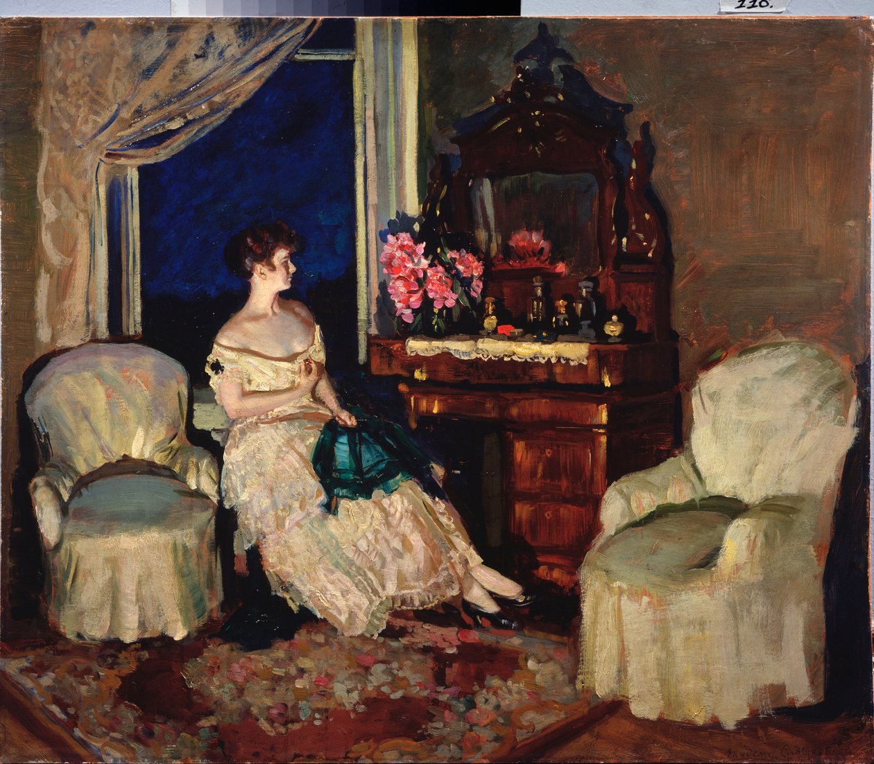 In de kamer. door Stanislav Joulianovitch Joukovski