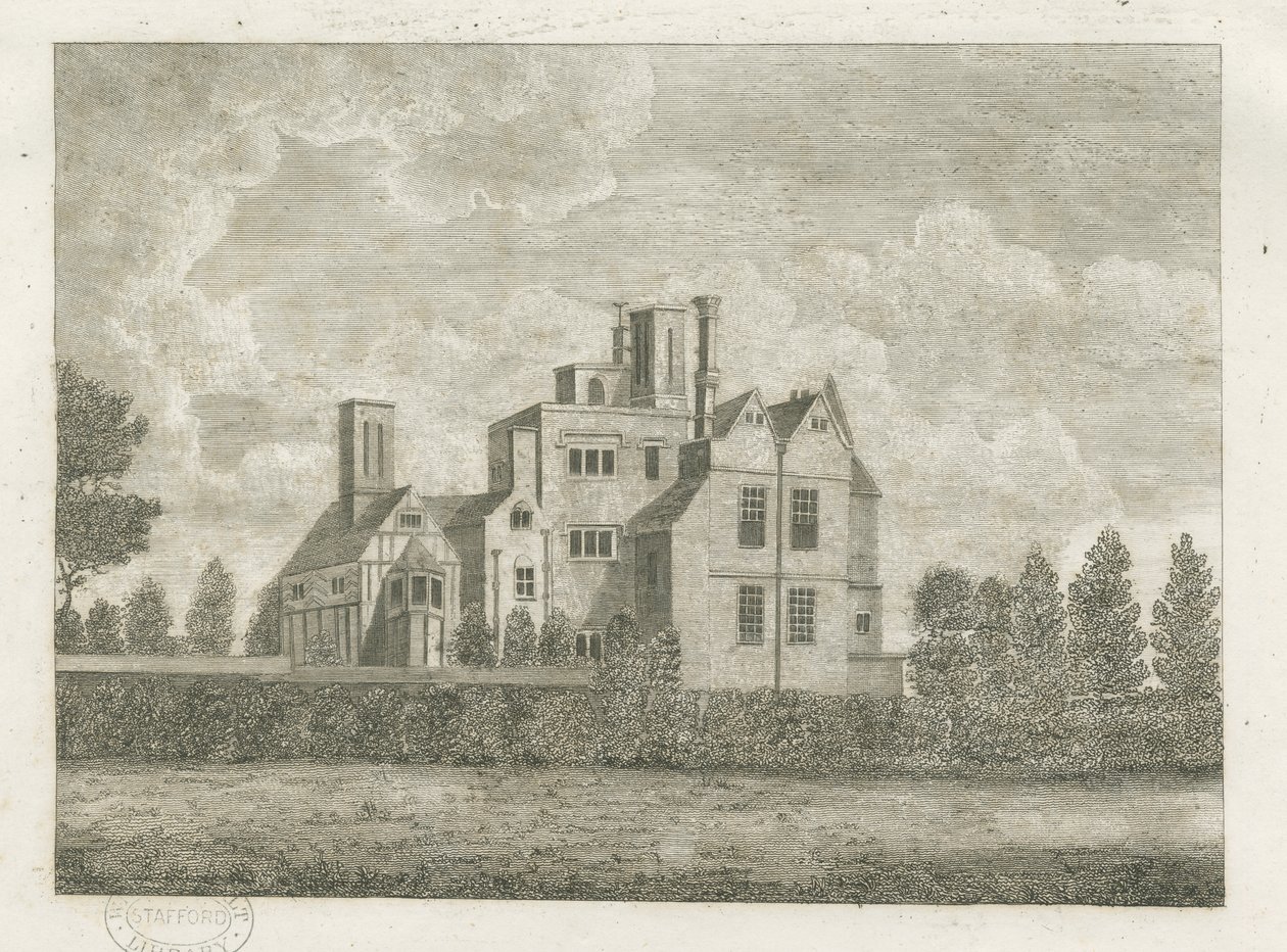 Brewood - Black Ladies Priory door Stebbing Shaw