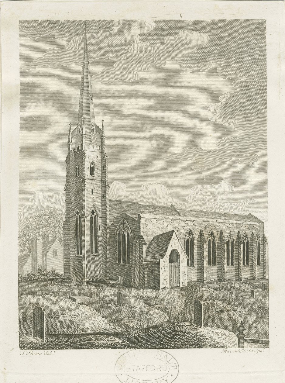 Clifton Campville Kerk door Stebbing Shaw