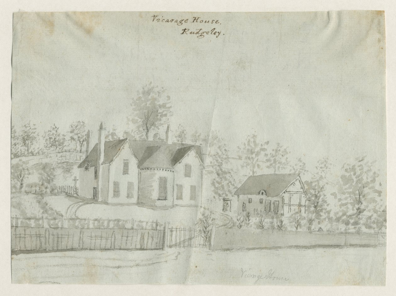 Rugeley Stad - Pastorie door Stebbing Shaw