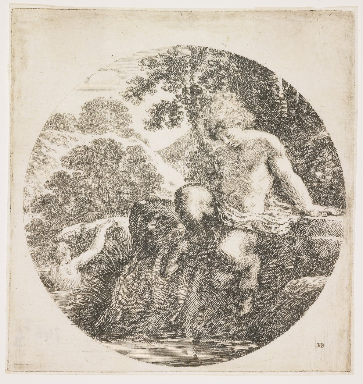 De Jonge Sater, 1656 door Stefano della Bella