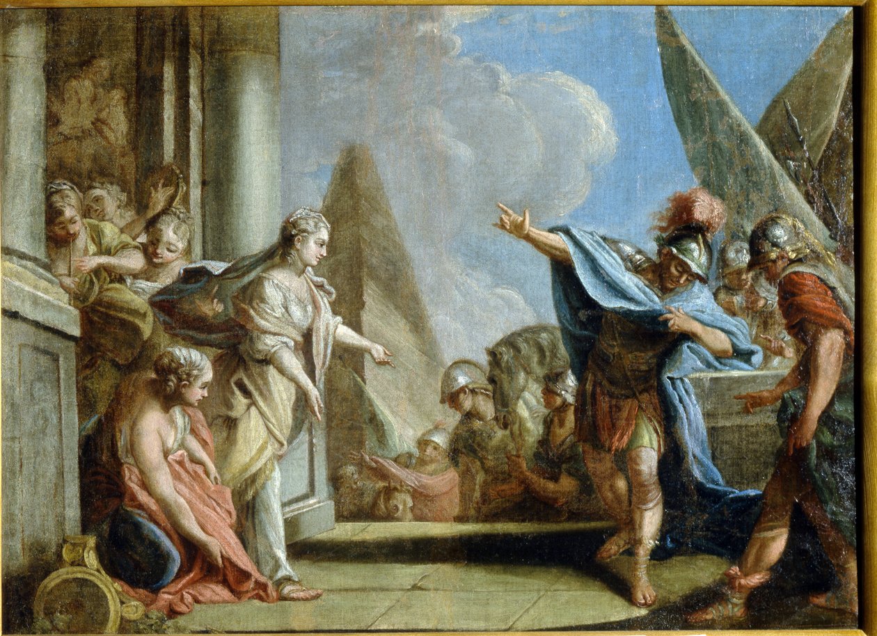 Allegorie van de verovering van Taurida (ca. 1785) door Stefano Torelli