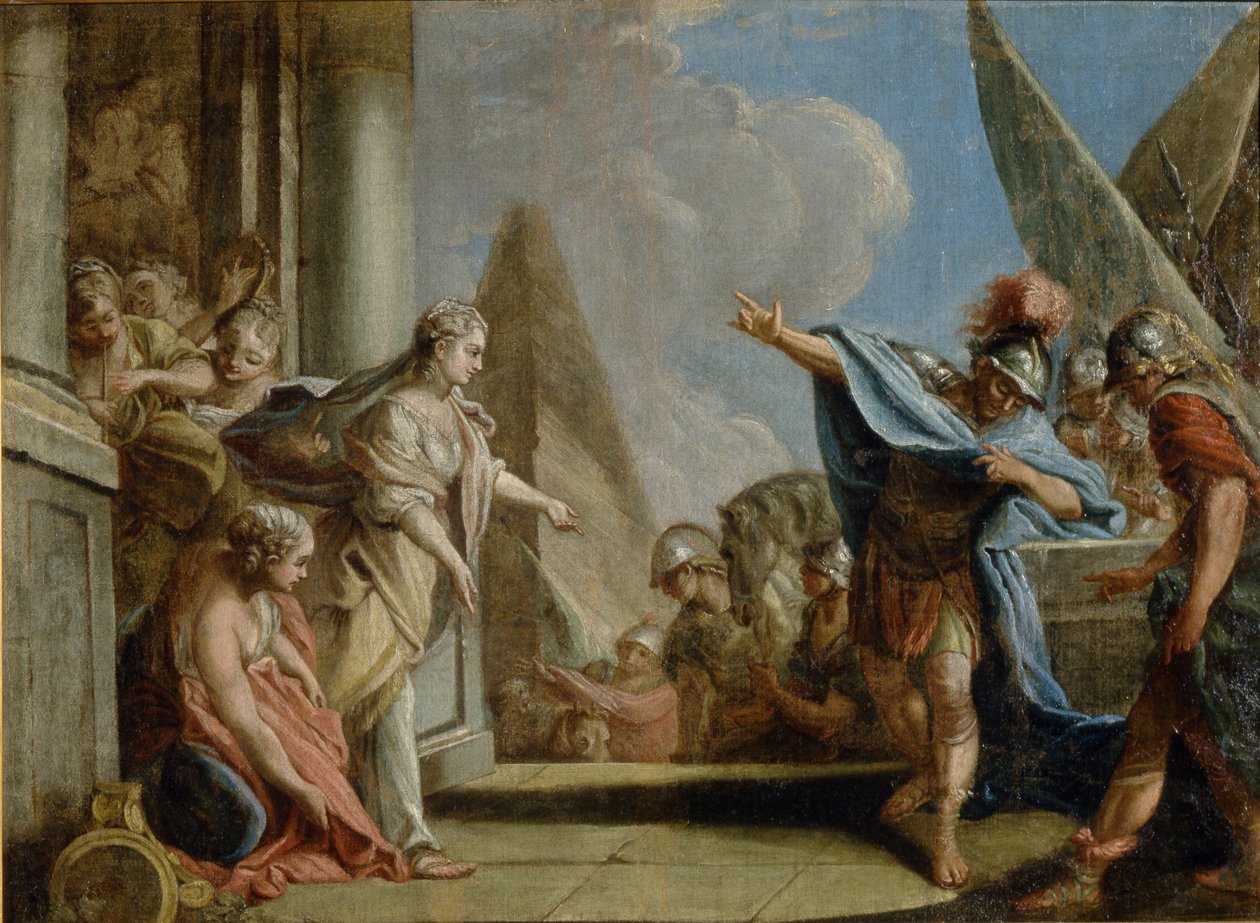 Allegorie van de verovering van Taurida, ca. 1785 door Stefano Torelli