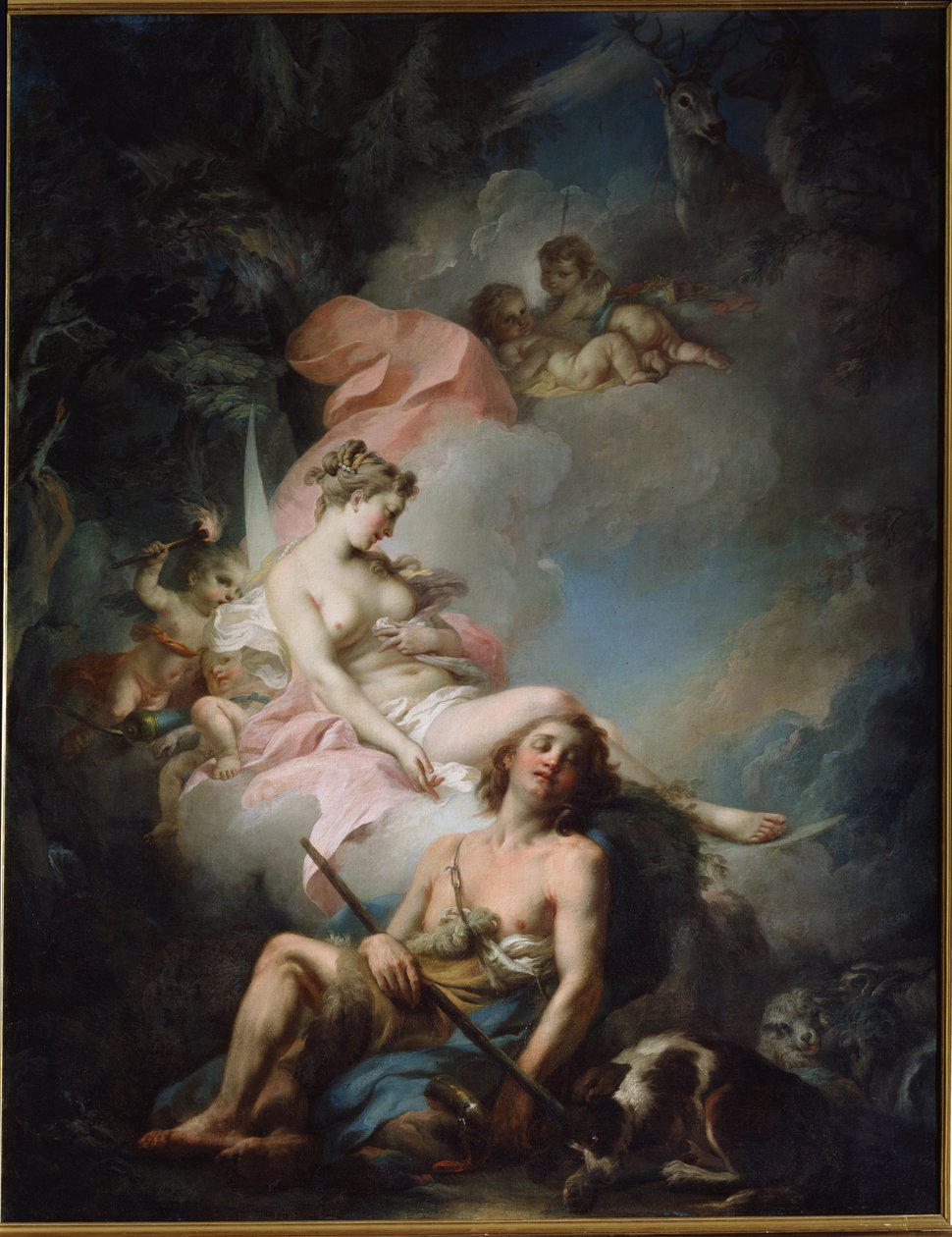 Selene en Endymion door Stefano Torelli