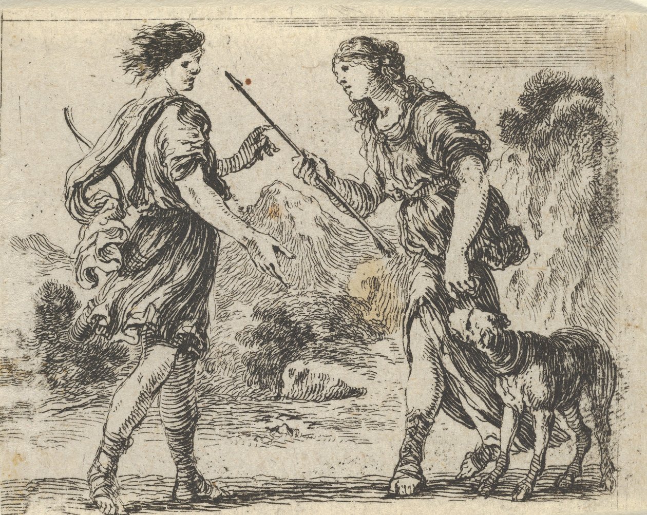 Cephalus en Procris, uit 