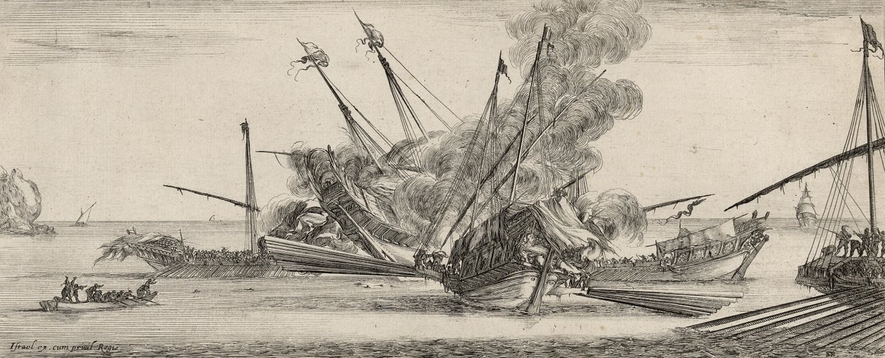 Combat Naval door Stefano della Bella