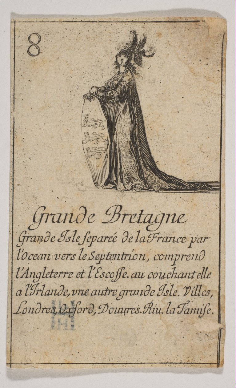 Groot-Brittannië, 1644 door Stefano della Bella