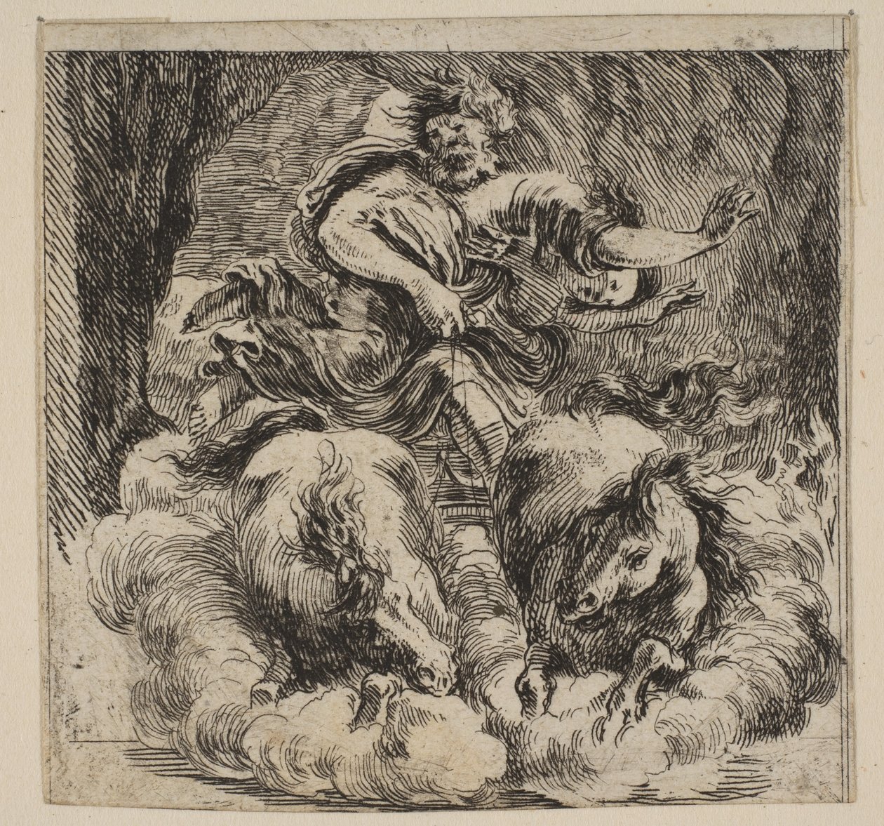 Proserpina, uit Spel van Mythologie, 1644 door Stefano della Bella