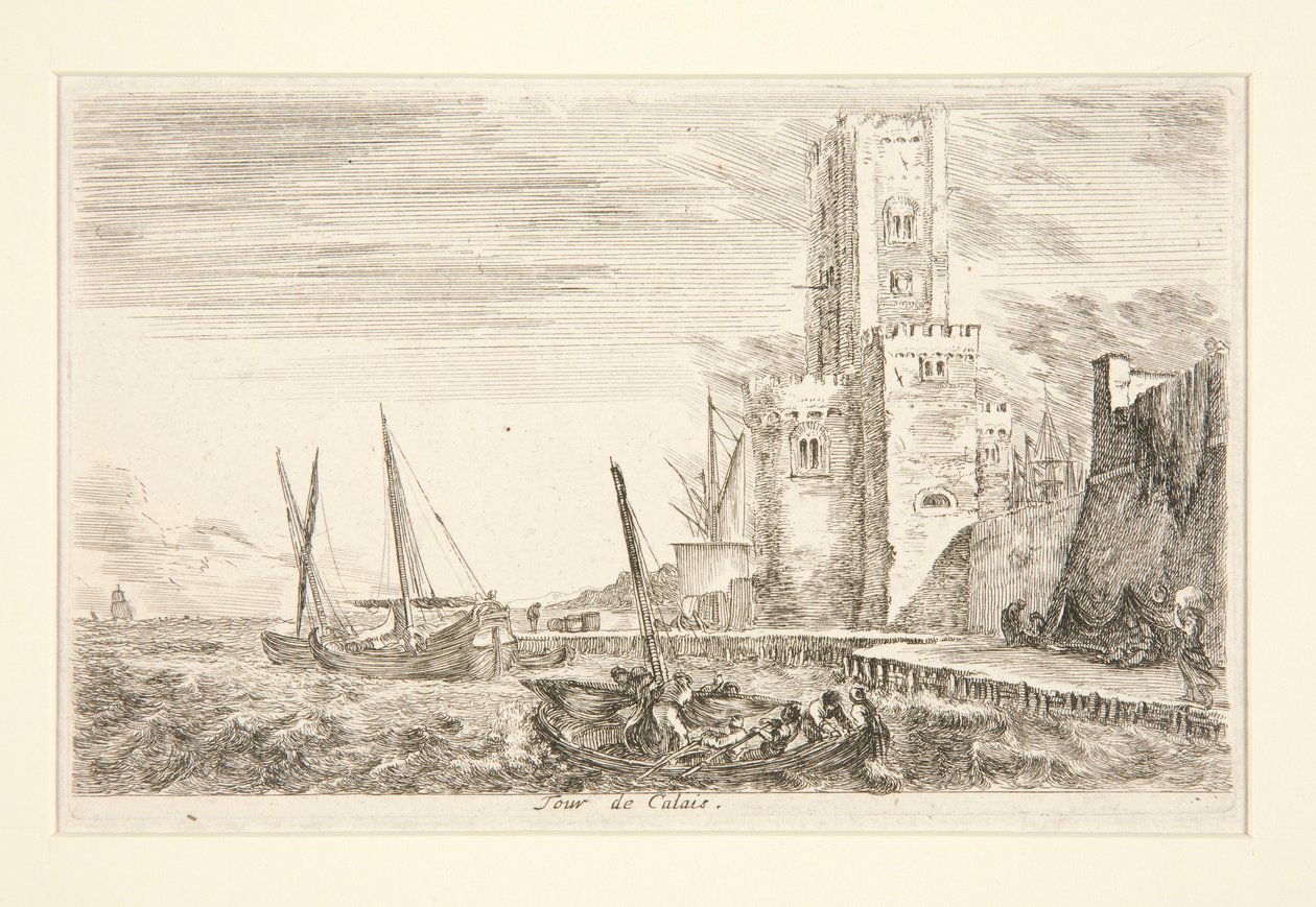 Toren van Calais door Stefano della Bella