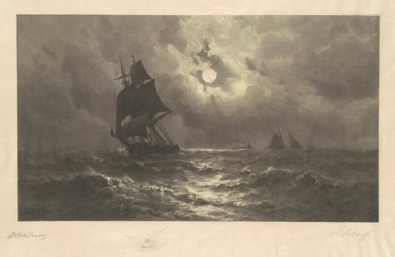 Naar het Westen door Stephen Alonzo Schoff, after M. F. H. de Haas