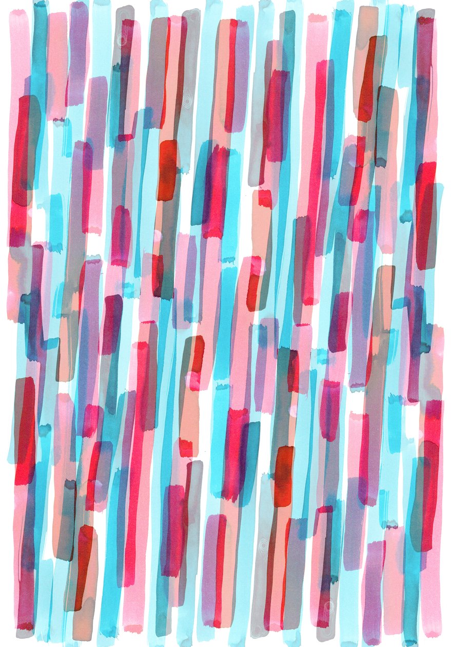 Brush Stripe, 2017 door Stephen Dow