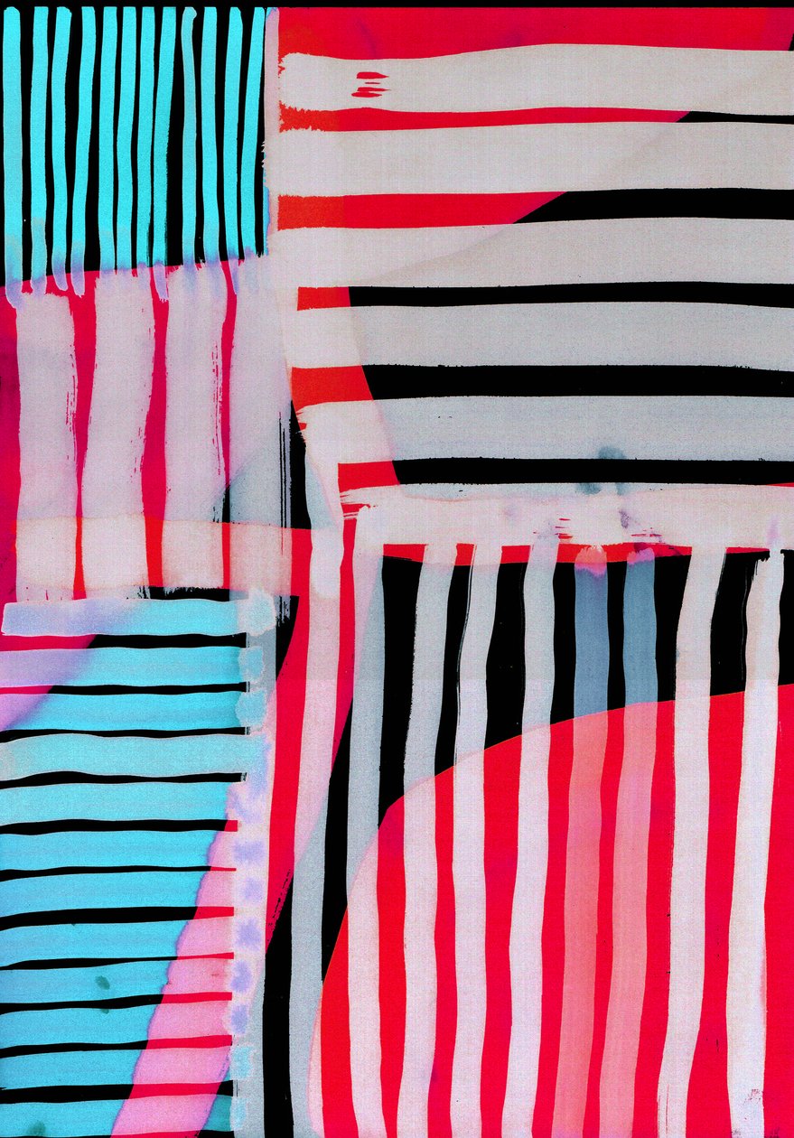 Signaal over I, 2018 (digitaal) door Stephen Dow