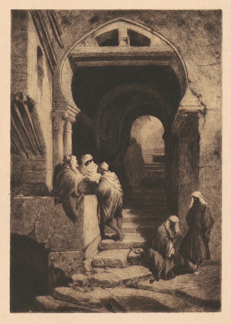 Duivelsweg, Algiers door Stephen James Ferris, Aolphe Mouilleron