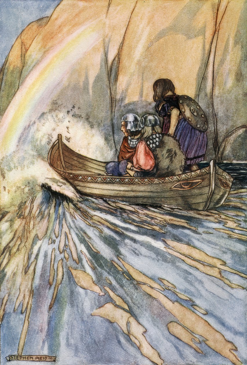 Breng ons snel, Boot van Mananan, naar de Tuin van de Hesperiden door Stephen Reid