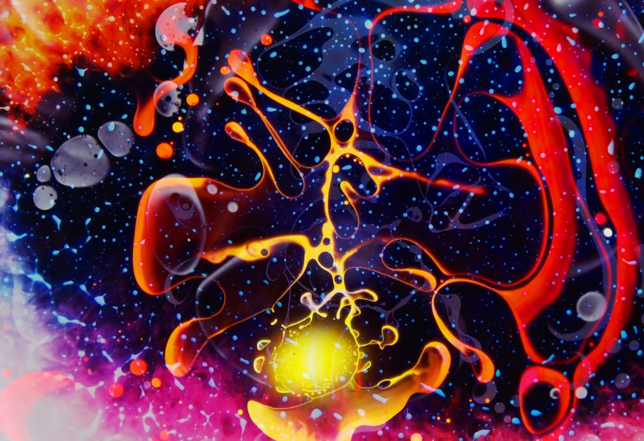 Space Jam #1, 2024 door Steve Pavlovsky