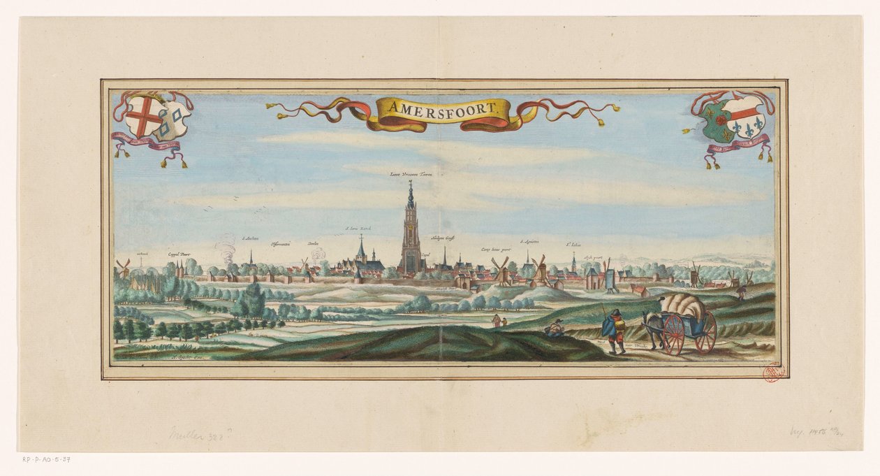 Gezicht op Amersfoort door Steven van Lamsweerde