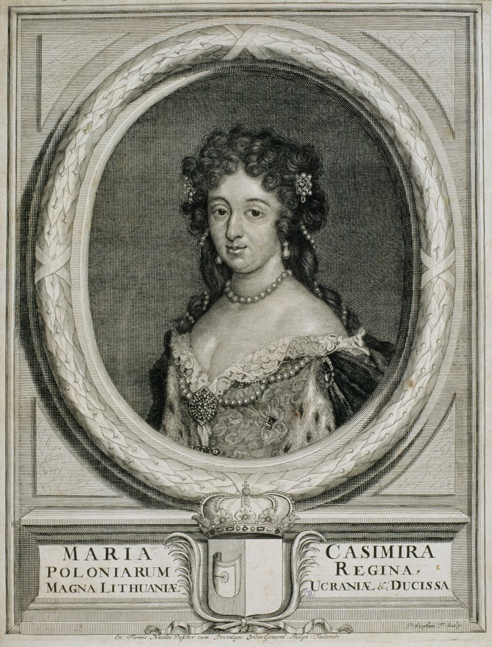 Maria Kazimiera Sobieska (1641-1716) 1674 door Pieter Stevens or Stephani